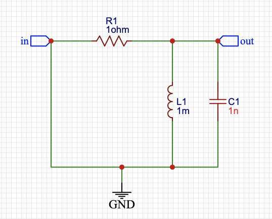 RLC Circuit Diagram